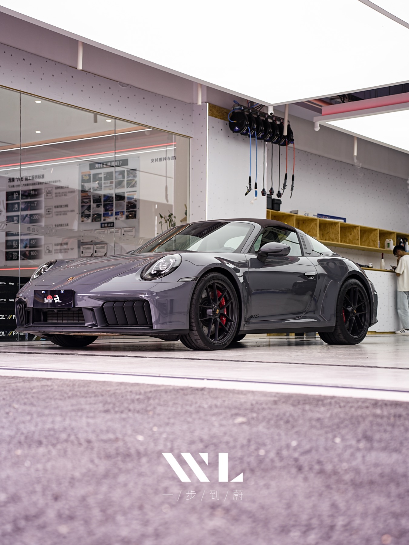 保时捷 911 Targa 隐形车衣实拍 3