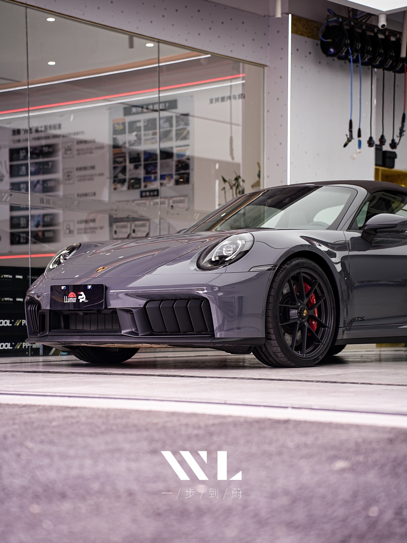 保时捷 911 Targa 隐形车衣实拍 4